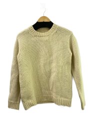 画像：ニット・セーター(厚手)/M/ウール/BEG/汚れ