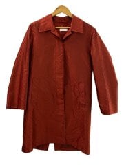 画像：コート/42/ナイロン/RED/総柄