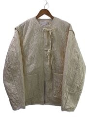 画像：25SS/ジャガードパイピングブルゾン/38/--/IVO/12510204