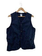 画像：ベスト/M/コットン/NVY