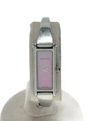 画像：クォーツ腕時計/アナログ/ステンレス/PNK/SLV/1500L