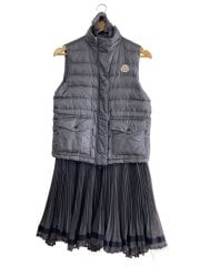 画像：ノースリーブワンピース/1/ナイロン/GRY