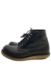 画像：レースアップブーツ・6インチクラシックプレーントゥ/US8/BLK