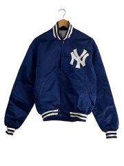 画像：90s/USA製/ヤンキース/DIAMOND COLLECTION/スタジャン/L/ナイロン/NVY//