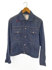 画像：70s頃/Gジャン/デニム/インディゴ/バットダイ/ライトオンス