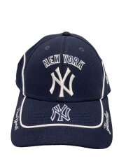 画像：キャップ/コットン/ネイビー/メンズ/NEWYORK YANKEES