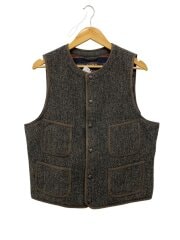 画像：LIMITED EDITION BROWN’S BEACH VEST/ベスト/M/コットン/GRY/無地