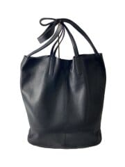 画像：3WAY LARGE TOTE/L/トートバッグ/レザー/ブラック