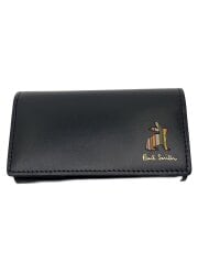 画像：キーケース/レザー/BLK/メンズ