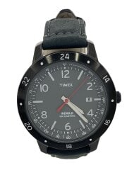 画像：クォーツ腕時計/アナログ/BLK/W92