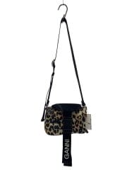 画像：ショルダーバッグ/ポリエステル/レオパード/5488