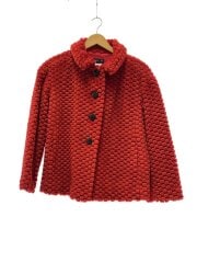 画像：コート/38/ポリエステル/RED