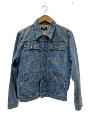 画像：Gジャン/S/デニム/IDG/無地/JR-MJ-BM-1722/2nd型