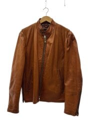 画像：THIS GENUINE LEATHER GARMENT/レザージャケット・ブルゾン/--/レザー/BRW/