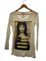 画像：長袖Tシャツ/FREE/コットン/WHT/0194CL19