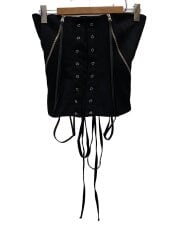 画像：Faux Linen Bustier/トップス/FREE/ポリエステル/BLK/124257012