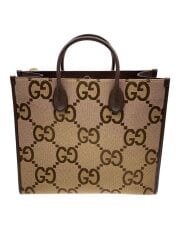 画像：トートバッグ_ジャンボGGキャンバス/キャンバス/BEG/総柄//