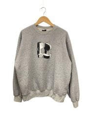 画像：スウェット/L/コットン/GRY/プリント