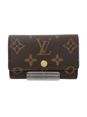 画像：ミュルティクレ6_モノグラム/キャンバス/BRW/総柄/メンズ