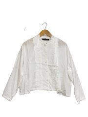 画像：長袖シャツ/--/コットン/WHT/1-230050