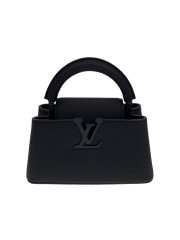 画像：箱付/カプシーヌ EW MINI/2WAY/ショルダーバッグ/レザー/ブラック/M23955