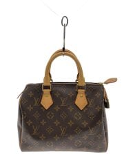 画像：2)スピーディ25_モノグラム・キャンバス/PVC/ブラウン/ルイヴィトン