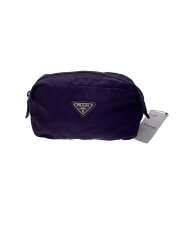 画像：ポーチ/ナイロン/パープル/プラダ