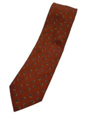 画像：ネクタイ/シルク/ORN/総柄/メンズ