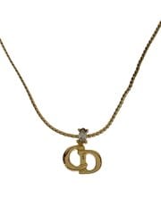 画像：ネックレス/--/カラーストーン/GLD/トップ有/レディース/ロゴネックレス