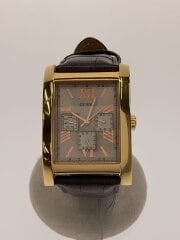 画像：クォーツ腕時計/アナログ/レザー/W0370G3