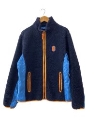 画像：フリースジャケット/L/ポリエステル/NVY