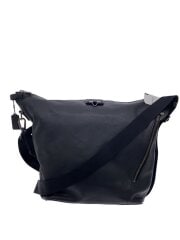 画像：ショルダーバッグ/レザー/BLK/無地/J1393-71163