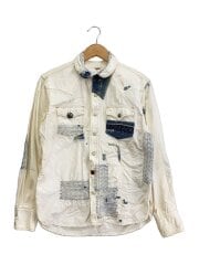 画像：BORO/長袖シャツ/2/コットン/WHT