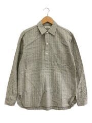 画像：長袖シャツ/34/コットン/IDG/刺子
