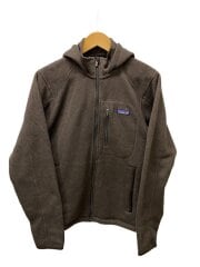 画像：フリースジャケット/S/ポリエステル/BRW/無地/25661FA11/BETTER SWEATER HOODY