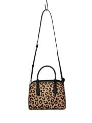 画像：ハンドバッグ/--/BEG/レオパード/QC010304