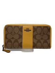 画像：長財布/キャンバス/総柄/レディース/COACH