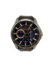 画像：クォーツ腕時計/アナログ/NVY/BRW/T8637