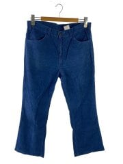 画像：ボタン裏3/42TALON/白タグ/ブーツカットパンツ/--/コーデュロイ/BLU/646 1515