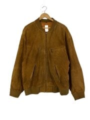 画像：ECHTES LEDER/レザージャケット・ブルゾン/XL/スウェード/BEG/無地