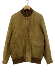 画像：PIERRE LAFFITTE/レザージャケット・ブルゾン/48/スウェード/BEG/無地