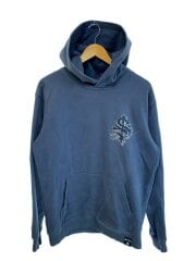 画像：RHINESTONE LOGO HOODIE/M/コットン/GRY