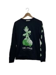 画像：長袖Tシャツ/2/コットン/BLK