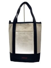 画像：トートバッグ/キャンバス/BLK/CANVAS BUCKET TOTE/ヨゴレ有