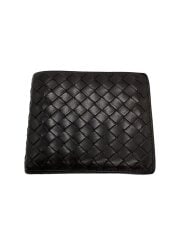 画像：2つ折り財布/レザー/BRW/無地/メンズ/193642