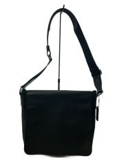 画像：ショルダーバッグ/レザー/BLK/無地/F68015