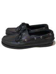 画像：JETTY Ⅱ Boater 2 Eye/US8/BLK/レザー/BA20320