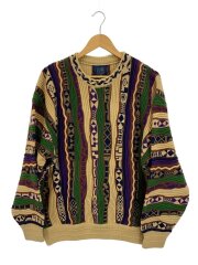 画像：Limnos/ニット・セーター(厚手)/L/ウール/マルチカラー/ストライプ