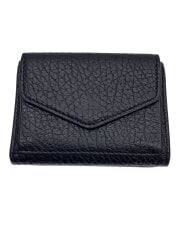 画像：3つ折り財布/レーヨン/BLK/無地/レディース/S36UI0416