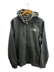 画像：ジップパーカー/L/コットン/GRY/A7R9J